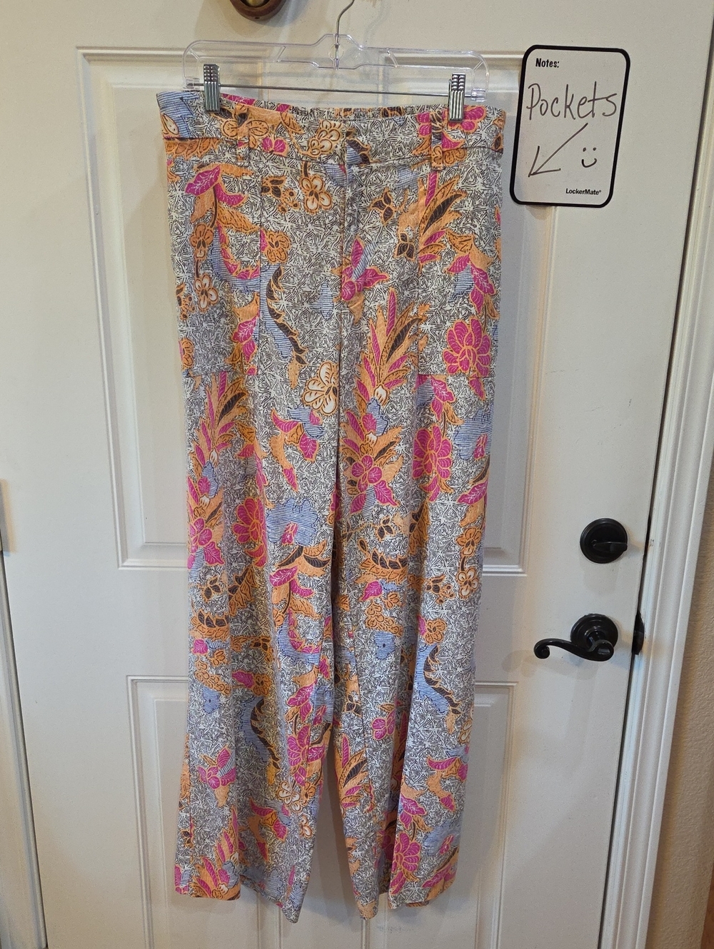INC Floral Print Wide-Leg Pants